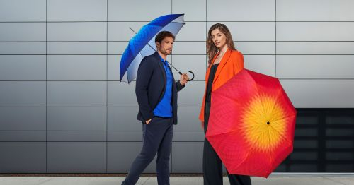 Stockschirm stabil - banner