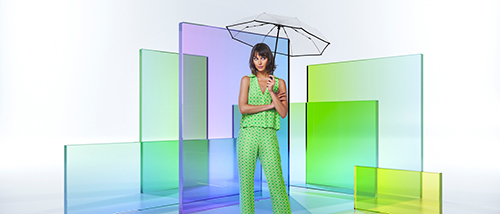 Transparente Regenschirme - banner