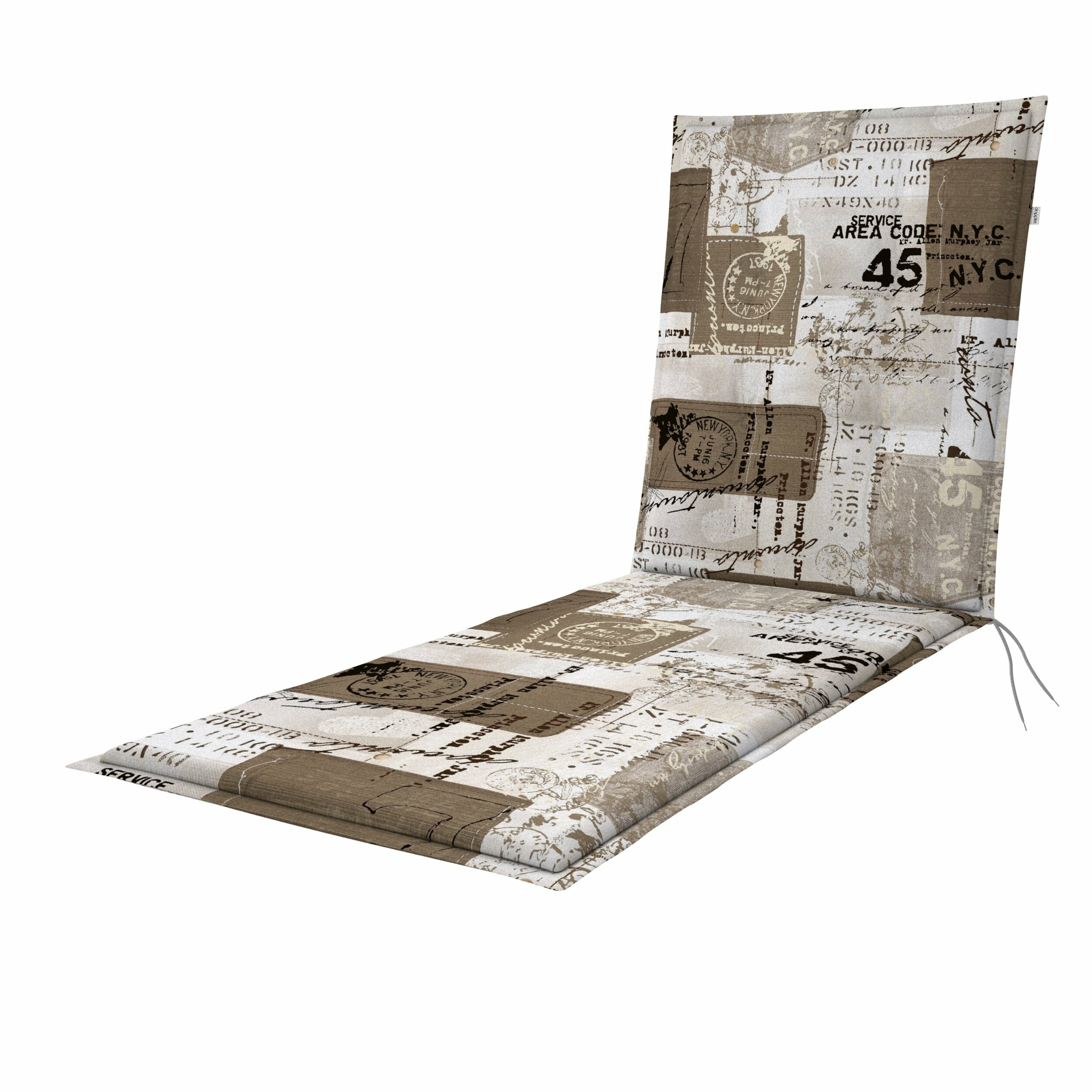 Rollliege Living Beige Weiß