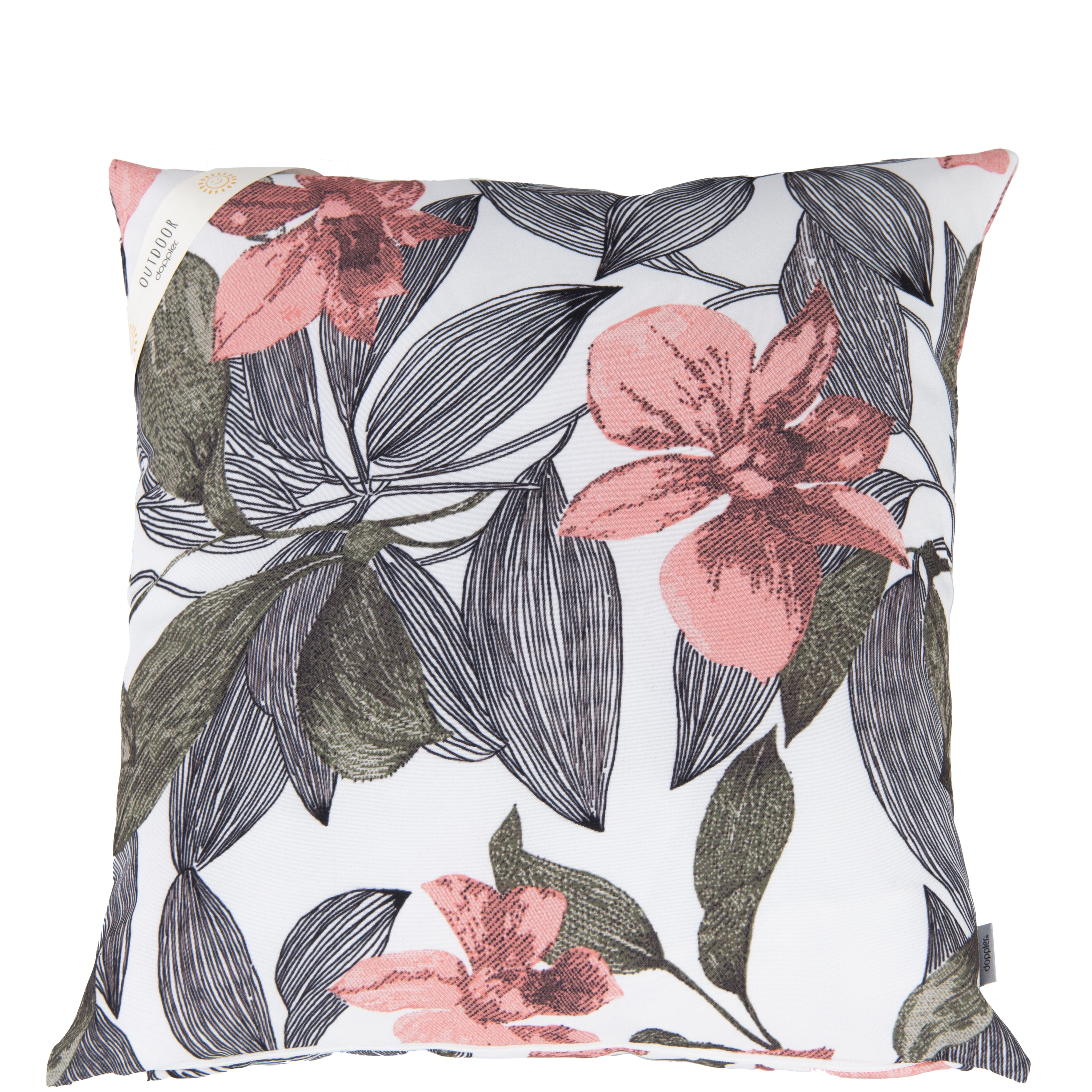 Zierkissen ca. 45x45x14cm D. 5310, verstürzt genäht mit RV