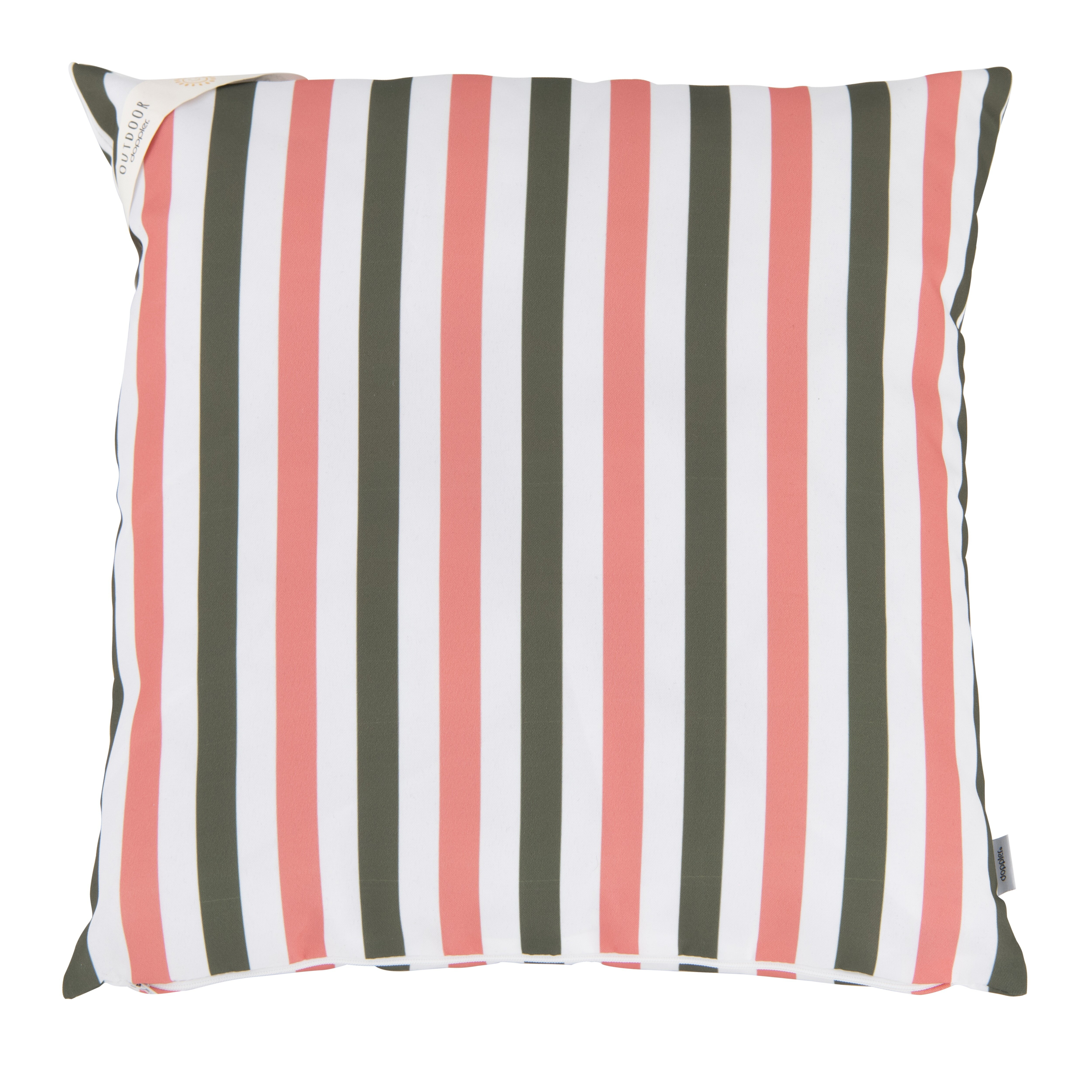 Zierkissen ca. 45x45x14cm D. 5311, verstürzt genäht mit RV