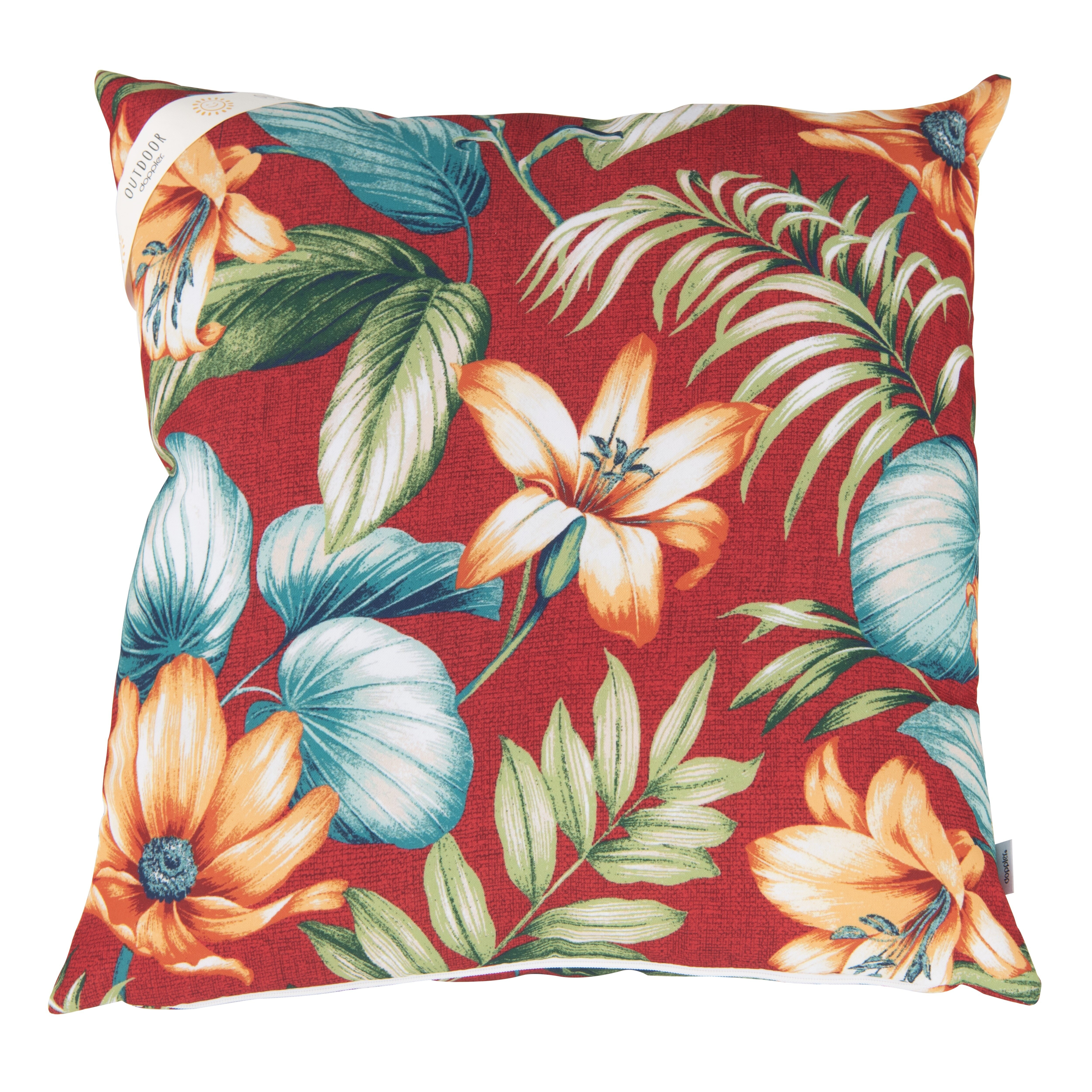 Zierkissen ca. 45x45x14cm D. 5312, verstürzt genäht mit RV