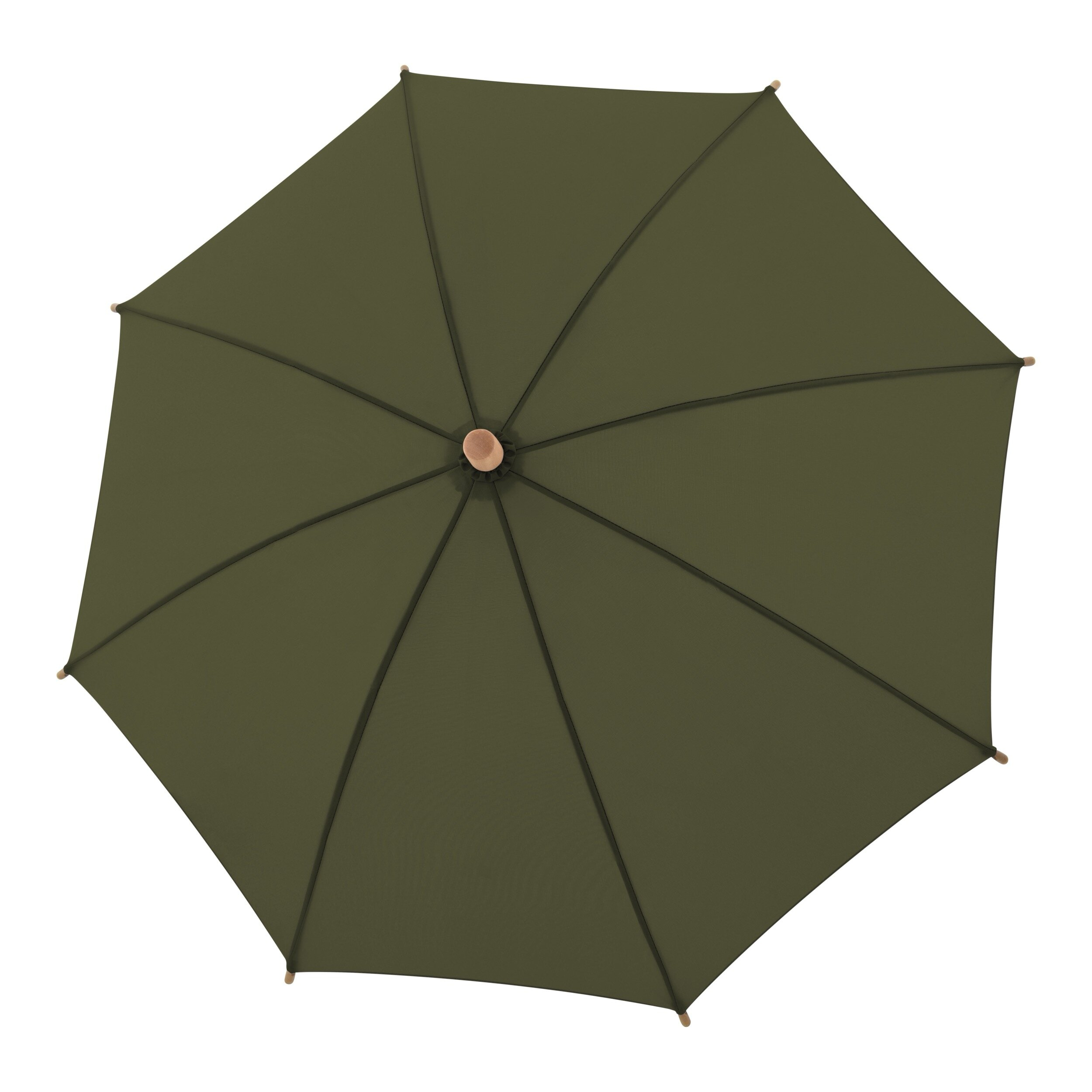 Nature Kids solid manual, 41/8 solid deep olive 100 % Polyester, rPET