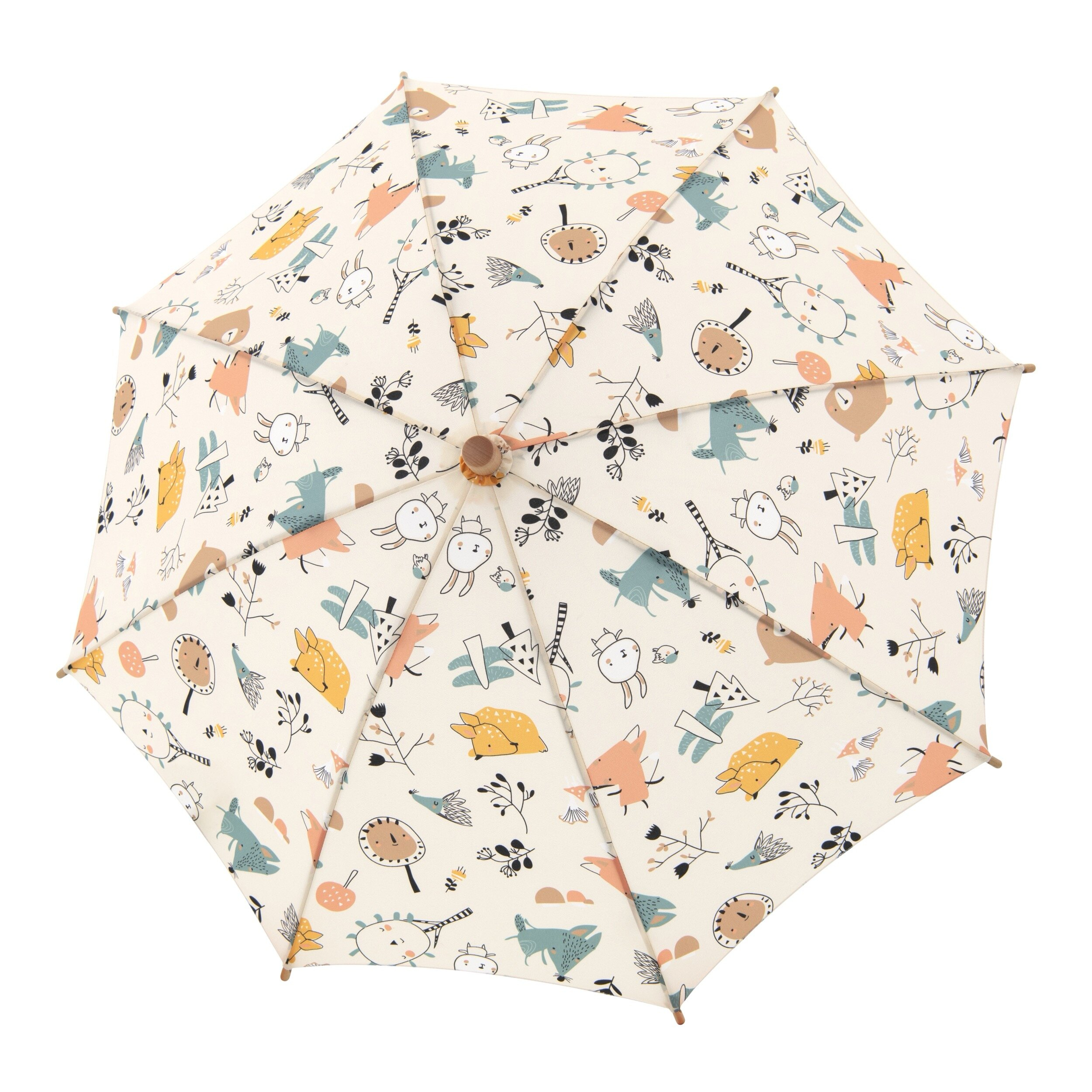 Nature Kids printed manual, 41/8 pattern Forest animals 100 % Polyester, rPET