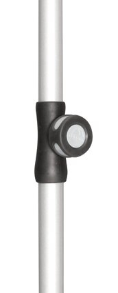 Unterrohr 27/30 mm weiss