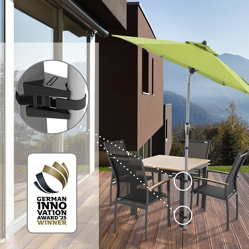 Table-Fix Sonnenschirmbefestigung 2-tlg