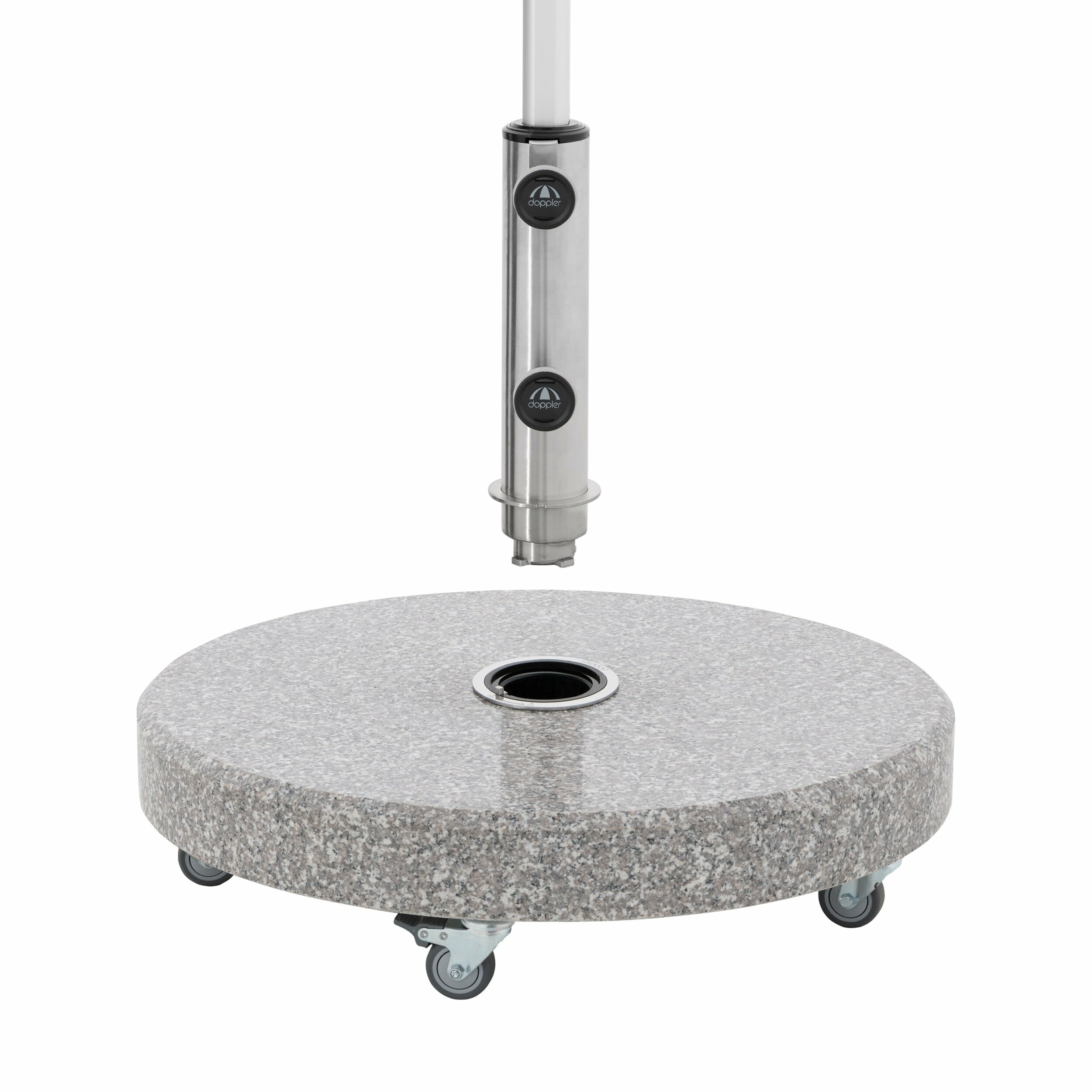 Standrohr für EXPERT Click-It Granitsockel mit Rollen 50/70kg