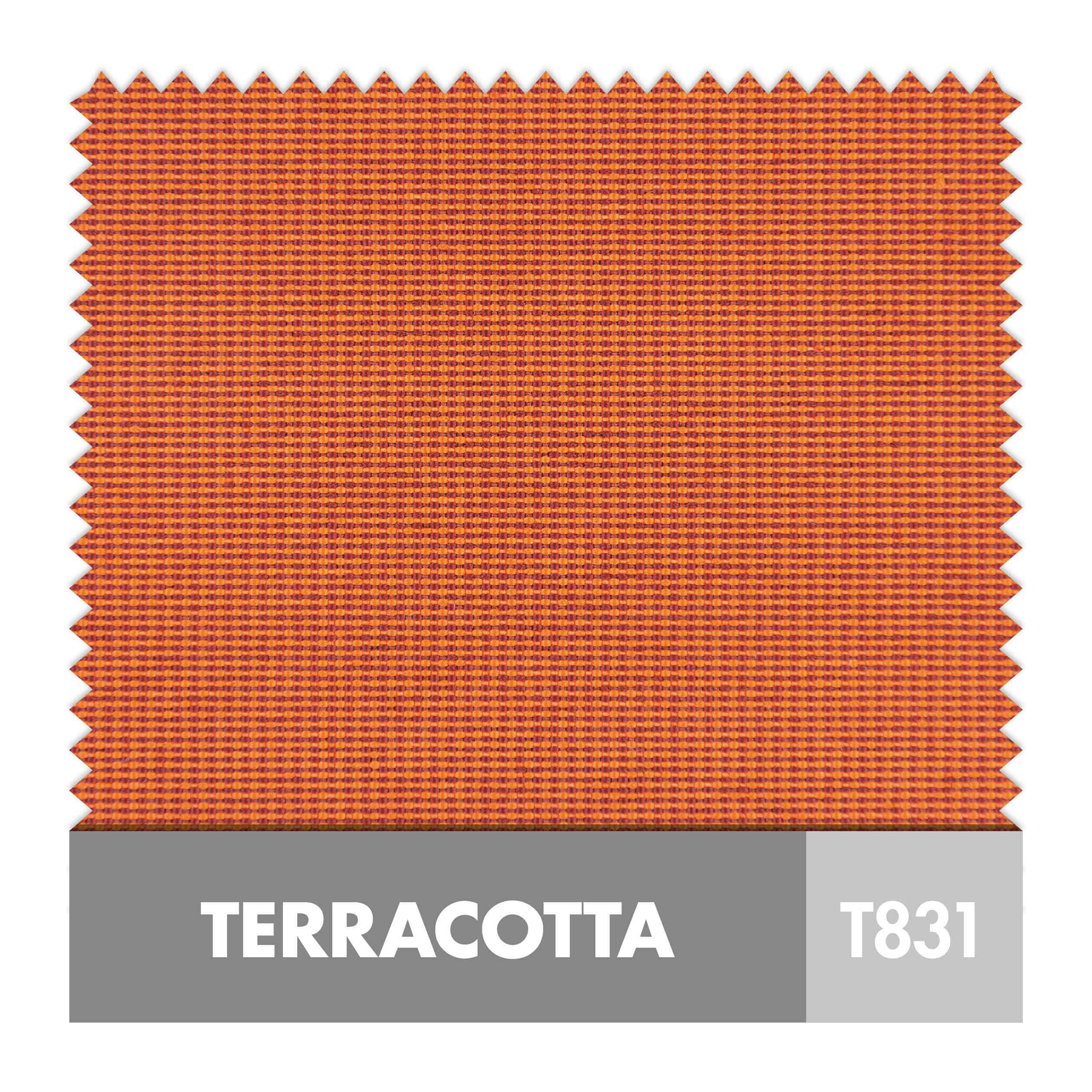 Bezug PROTECT Pendel 300x300/7tlg. Quadrat T831 terracotta