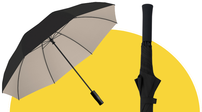 doppler zeroXXL sun Regenschirm mit Sonnenschutz