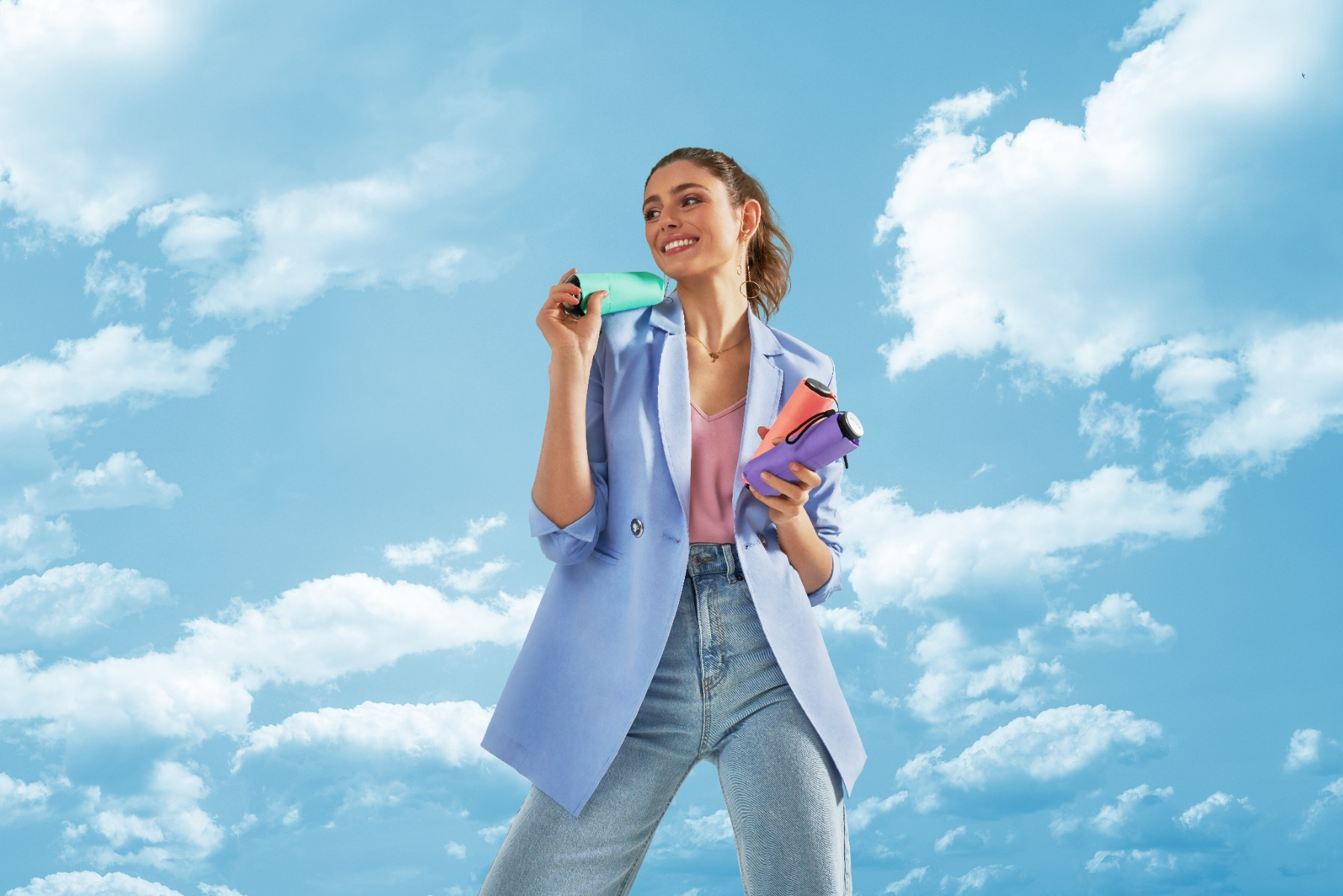 kleiner Regenschirm doppler Compact