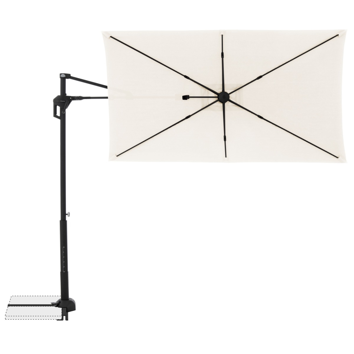 Streben Active Ampelschirm 310 x 210 Green Edition Streben Active Ampelschirm 310 x 210 Green Edition