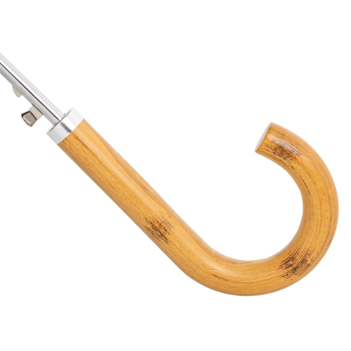 doppler Nature Magic Regenschirm Nahaufnahme des Schirmgriff aus Holz doppler Nature Magic Regenschirm Nahaufnahme des Schirmgriff aus Holz